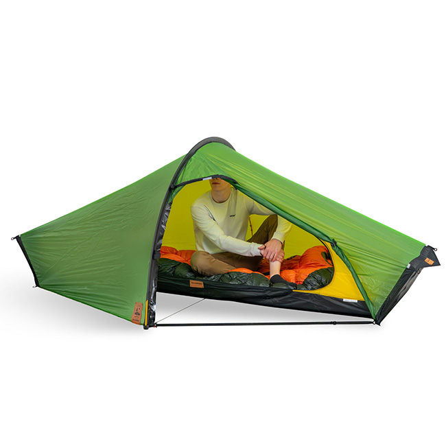 HILLEBERG - 未使用ヒルバーグ アクト Hilleberg akto　テント　フットプリント有 最終値下げ Hilleberg Akto ヒルバーグ アクト フットプリント付き