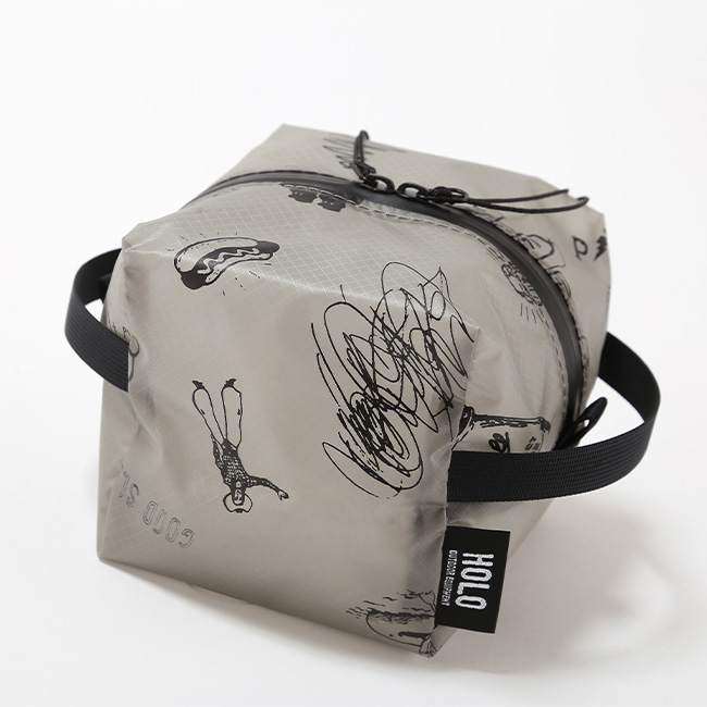 holo ホロ ポットポーチ シルナイロン POT Pouch アクセサリーケース