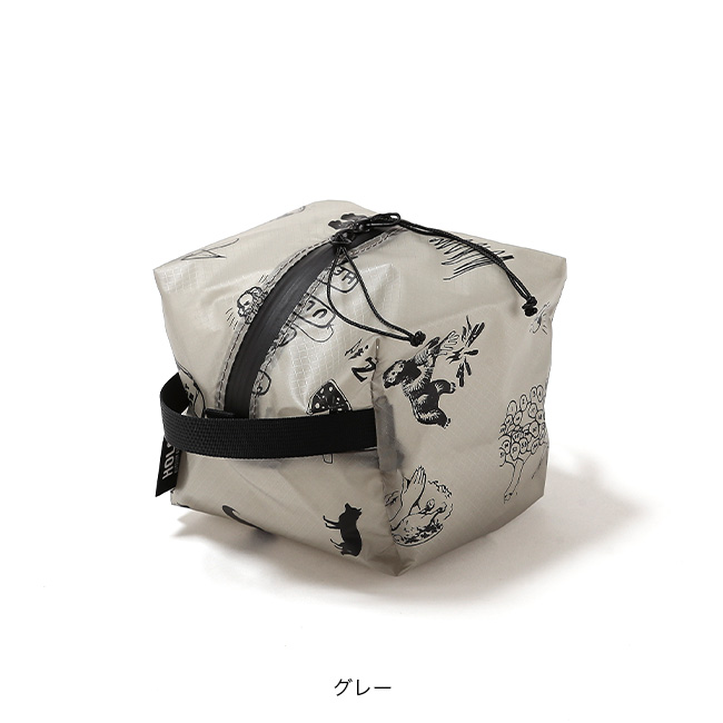 holo ホロ ポットポーチ シルナイロン POT Pouch アクセサリーケース