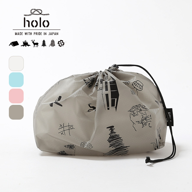 holo ホロ UHスタッフサック シルナイロン ポーチ 巾着 オーガナイザー