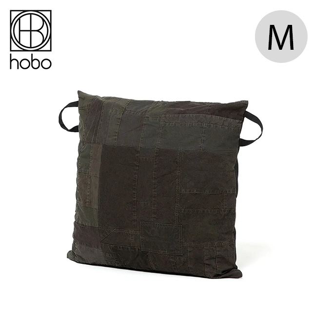 hobo 未使用　ホーボー US アーミークロス クッション アップサイクル hoboクッションアップサイクルユーエスアーミークロス | Orange