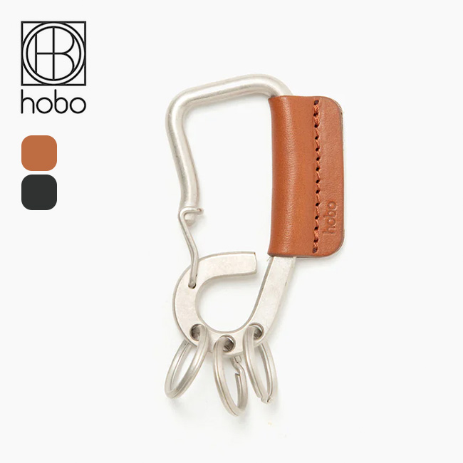 hobo ホーボー カラビナキーリングLウィズカウレザー HB-A4521
