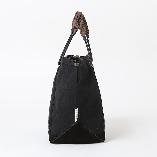 HAIDA ハイダ ウォッシュド キャンバス×スエード ポリー M トート