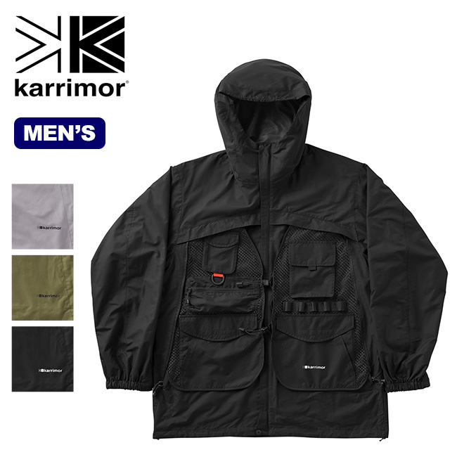 karrimor カリマー ビルトインベストジャケット メンズ 101484 マウンテンパーカー 多収納ベスト トランスフォーム ジャケット