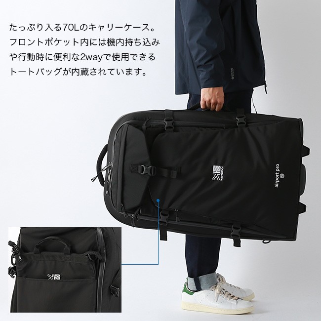 karrimor カリマー エアポートプロ70 ネイビー 旧型 レインカバー付き karrimor カリマー エアポートプロ70 ネイビー 旧型 レイン