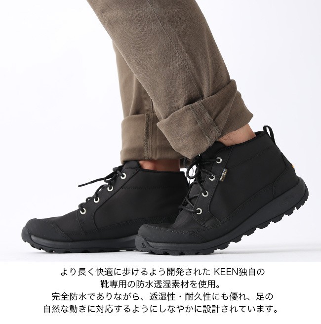 カジュアル】 KEEN キーン グリーザー チャッカ ナイロン WP メンズ