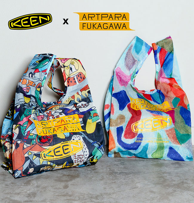 KEEN キーン KHTリサイクルウォレットショッピングバッグ エコ