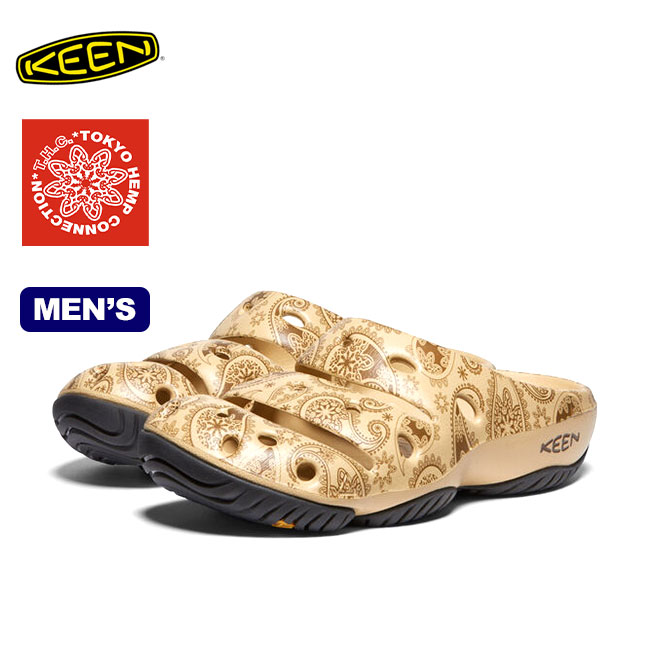 KEEN×TOKYOHEMPCONNECTION*THC キーン×トーキョーヘンプコネクション ヨギ アーツ メンズ 1027133 サンダル  スリッポン