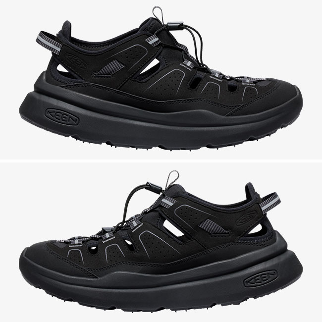KEEN ブラック コンフォートサンダル 8 US 6b420671a6743659004747398fd3ec
