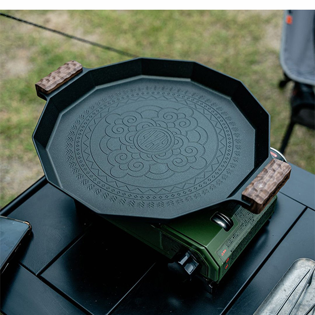 KZM OUTDOOR（カズミ アウトドア） デザイングリドルプレミアムR 深型