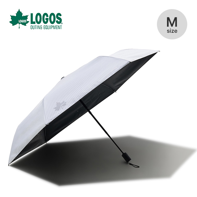 LOGOS（ロゴス） ソーラーブロック日傘・オートコンパクトM 晴雨兼用