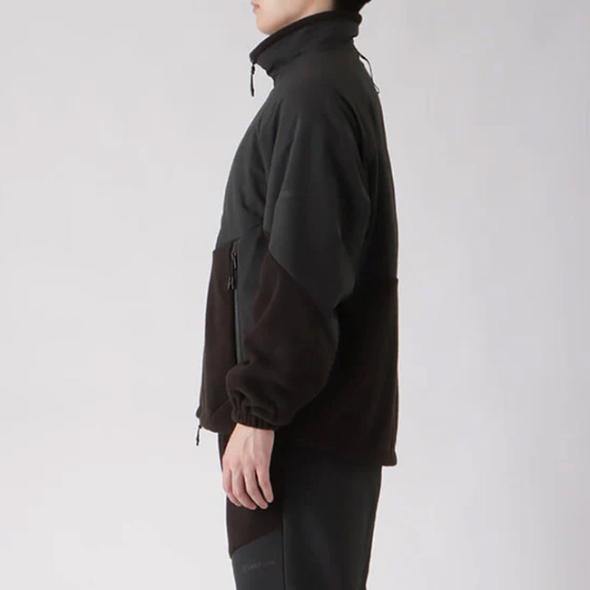 LANTERN（ランタン） ナイロンリップストップ×フリースブルゾン ユニ