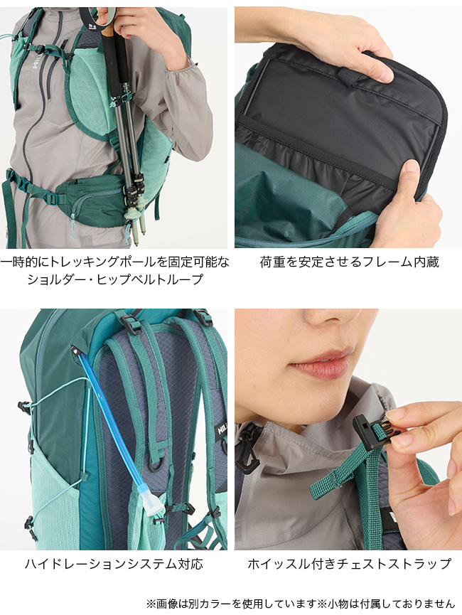 MILLET（ミレー） GRX 17 MIS01304 リュック ザック 軽量 17L 2025 春