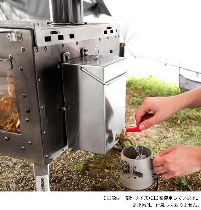 Mt.SUMI（マウントスミ） 薪ストーブ用 ウォータータンク(トックリ2