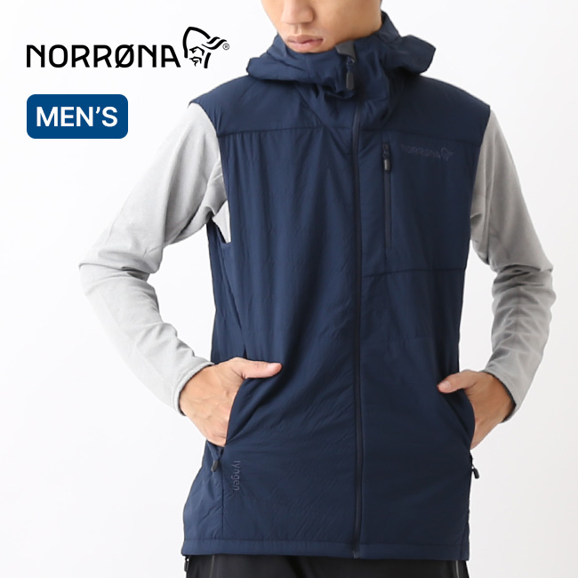 NORRONA ノローナ リンゲン アルファ90ベスト メンズ 2036-18 アウター