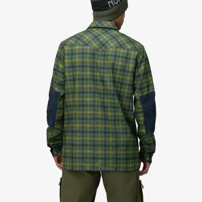 Norrona（ノローナ） タモック ウールシャツ メンズ 1206-19 チェック