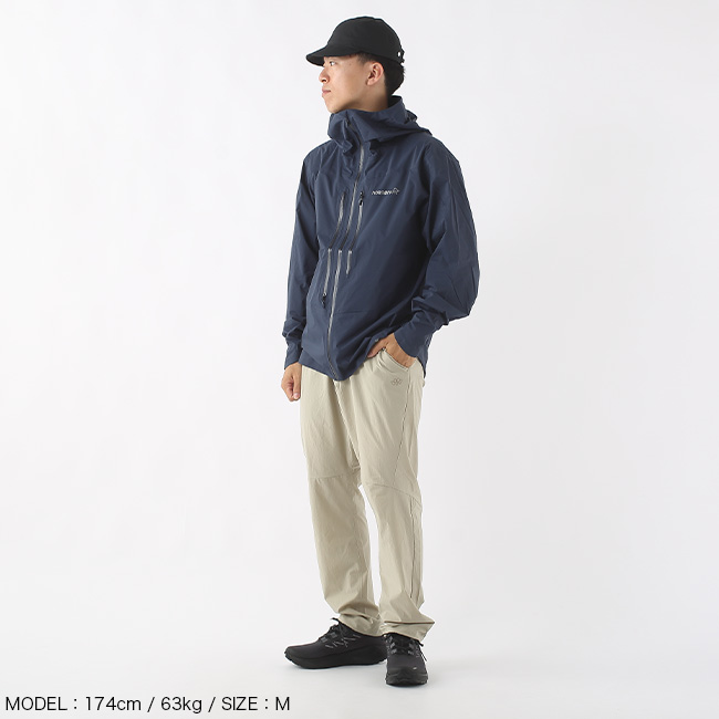 NORRONA ノローナ フォルケティン ドライ1ジャケット メンズ フード