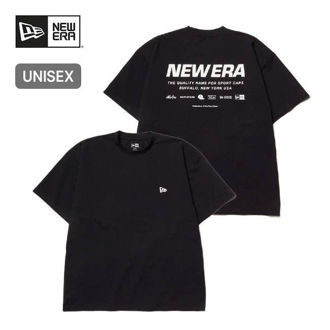 国内配送★NEW ERA★オーバーサイズ グラフィック 半袖T 3色 NEW ERA ニューエラ 半袖Tシャツ オーバーサイズ 襟ジャカード
