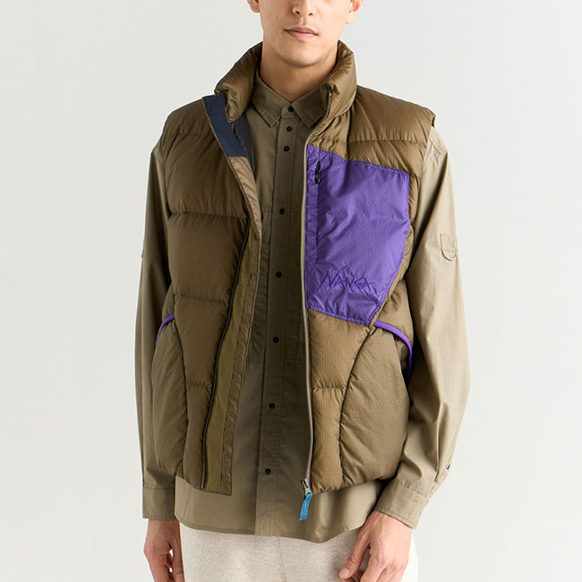 NANGA（ナンガ） マゼノリッジベスト N2530-0A074C MAZENO RIDGE VEST