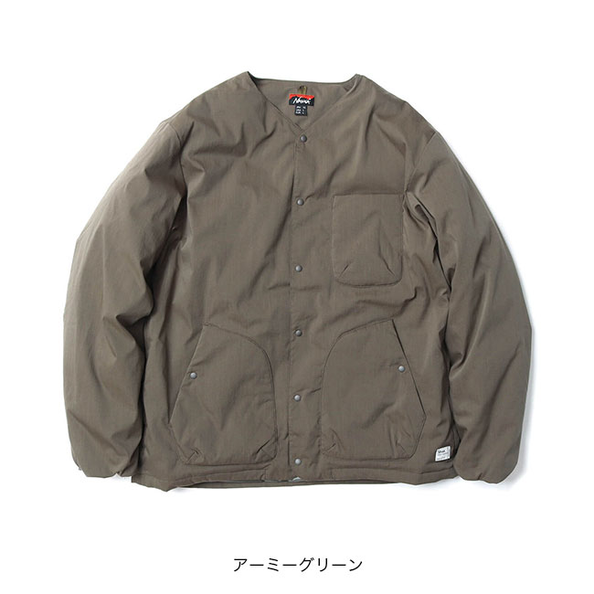 NANGA ナンガ ヒノックリップストップインナーダウンカーディガン