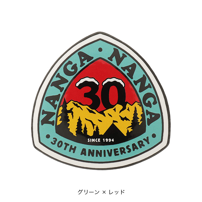 NANGA（ナンガ） 30thアニバーサリーステッカーデルタ NA2443-3G202-A