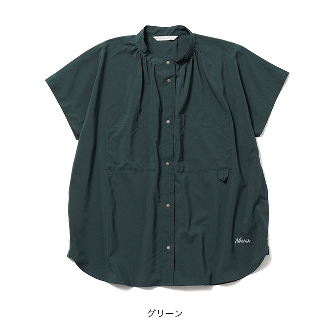 【美品】NANGA ナンガ エクスカーション　Lサイズ　ブラウス【ウィメンズ】 美品】NANGA ナンガ エクスカーション Lサイズ ブラウス