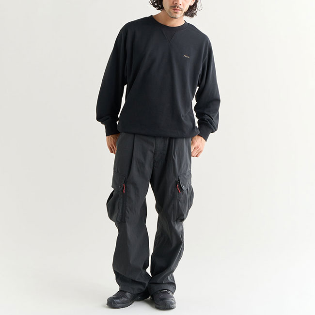 ナンガ スウェット トレーナー メンズ レディース NANGA ドライミックス テリー クルースウェット DRY MIX TERRY CREW SWEAT トップス N2530-1K101A NANGA（ナンガ） ドライミックステリークルースウェット N2530-1K101A