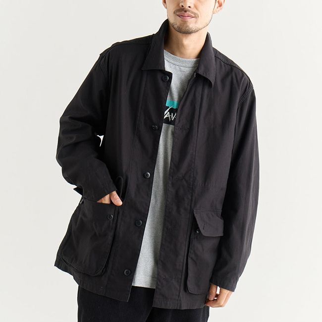 NANGA / BACK SATIN COVERALL/XL/コットン/BLK/N2520-1P081A NANGA（ナンガ） バックサテンカバーオール N2530-1P081A BACK SATIN