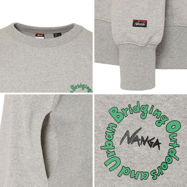 NANGA（ナンガ） エコハイブリッドスウェット/ボウ2 N2530-1K067Z ECO