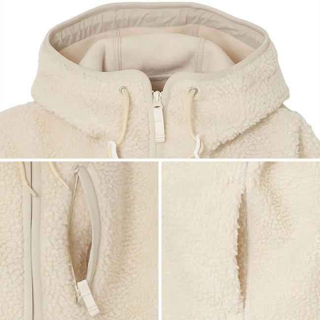 NANGA（ナンガ） ボアフリースフルジップパーカ ウィメンズ N2530