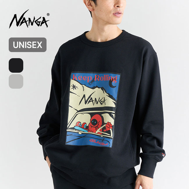 NANGA（ナンガ） エコハイブリッドキープローリングスウェットシャツ