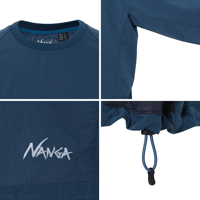 NANGA（ナンガ） ドットエア コンフィーL/S TEE N2500-1I301A DotAir