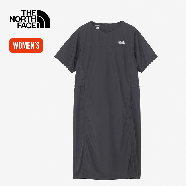 The North Face 黒 Tシャツ カルカワンピース ノースフェイス THE NORTH FACE ザ・ノース・フェイス NTW12206 カルカ