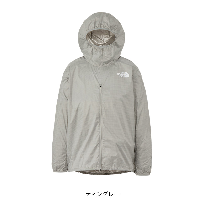 ノースフェイス　トレイルエマージェンシーフーディ　チタンスパッタリング加工で暖か THE NORTH FACE】エマージェンシーブランケットがシェルになった
