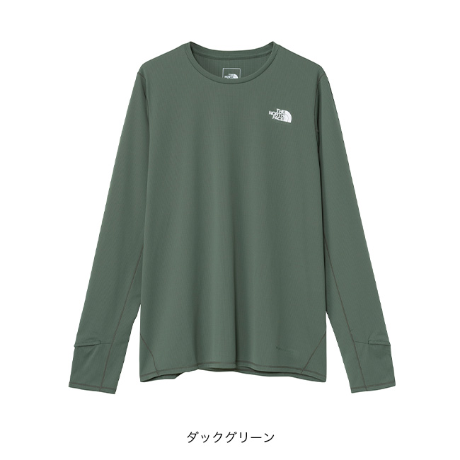 THE NORTH FACE - ノースフェイス ハーフジップ 長袖 Tシャツ