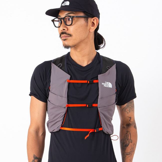THE NORTH FACE HST fume6 ランニングベスト L グレー THE NORTH FACE（ザ ノースフェイス） ノースフェイス HSTヒューム6