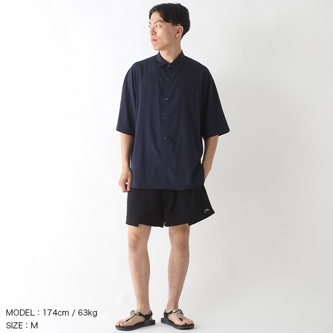 THE NORTH FACE ノースフェイス S/Sアローラインシャツ ユニ