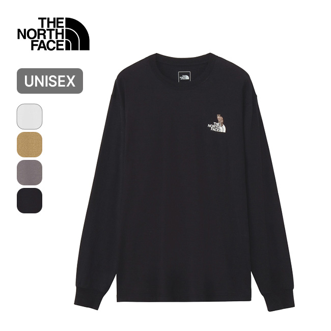 韓国限定 ノースフェイス　ロンT 黒　M ブラック 新品 正規品　ユニセックス THE NORTH FACE/ザ・ノース・フェイス ロンT/長袖ティシャツ