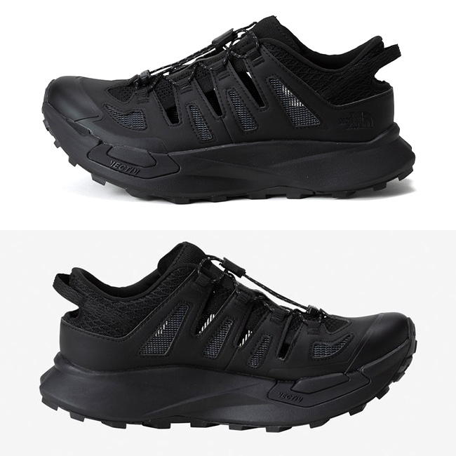 美品⭐︎ peak　Field Toe Shoes 24 ブラック THE NORTH FACE（ザ ノースフェイス） ノースフェイス ベクティブ