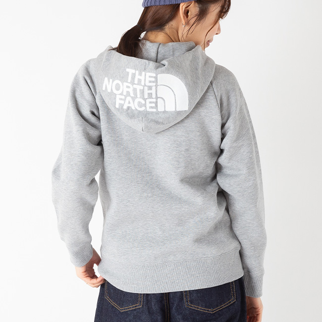 美品 THE NORTH FACE  ノースフェイス リアビューフルジップフーディ パーカー NTW12442 サイズXL グレー レディース 古着 中古 USED THE NORTH FACE ザ・ノース・フェイス パーカー ジップアップ Rearview
