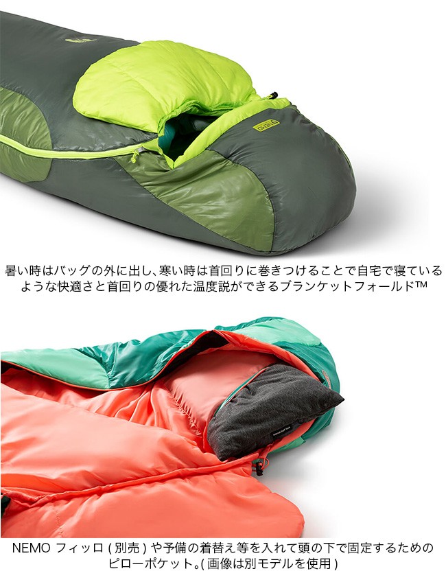 ニーモイクイップメント テンポ35 メンズ シュラフ NEMO Equipment ニーモイクイップメント テンポ35 メンズ