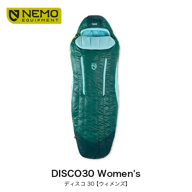 ニーモイクイップメント ディスコ 30 寝袋 NEMO（ニーモ） ディスコ 30 NM-DSC-M30 寝袋【セール価格品は返品
