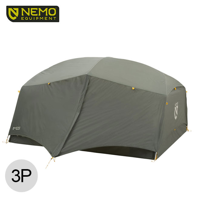 NEMO ニーモ オーロラリッジ 3P NM-ARRG-3P 3人用テント オールシーズン : n22249 : OutdoorStyle  サンデーマウンテン - 通販 - Yahoo!ショッピング