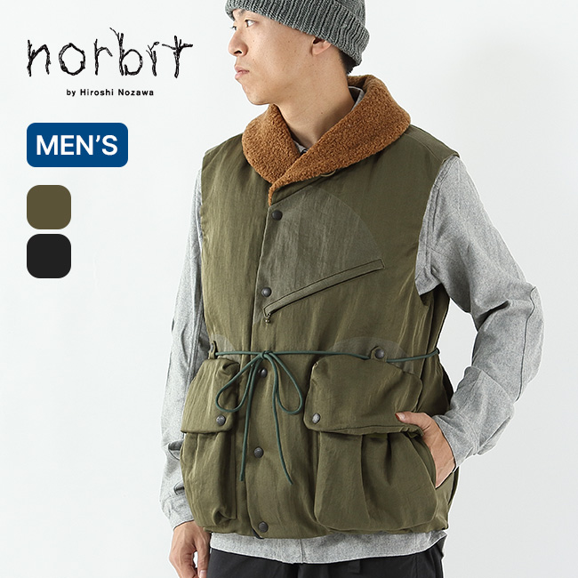 norbit ノービット 2Wayカラーダウンベスト HNDN-2002 メンズ アウター