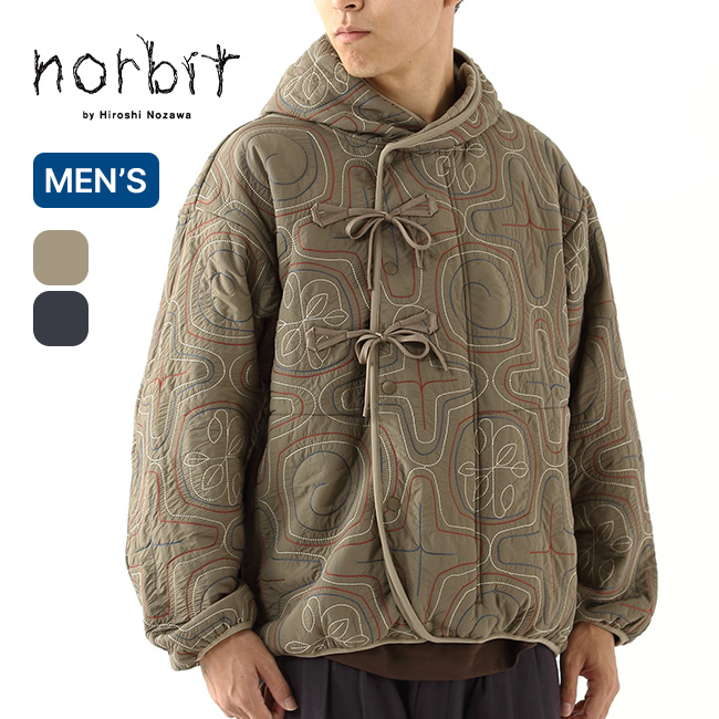 norbit ノービット アイヌキルテッドフードジャケット HNCS-2001