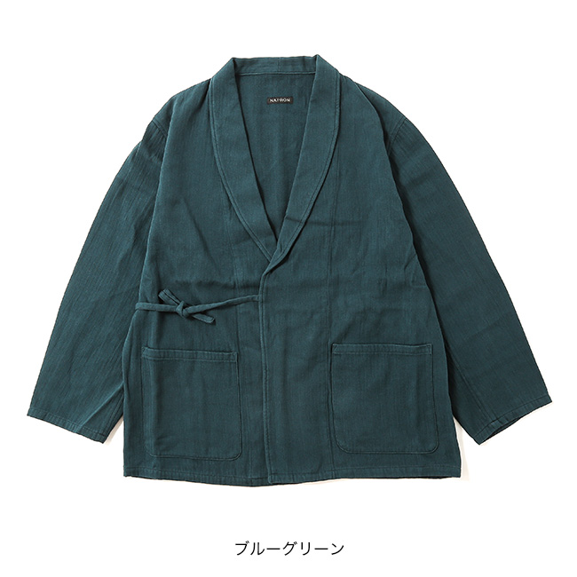 【新品タグ付】NAPRON ナプロン 作務衣モンペ スカッシュグリーン 3.5 NAPRON ナプロン 作務衣シャツ NP-TP58 SAMUE SHIRTS メンズ