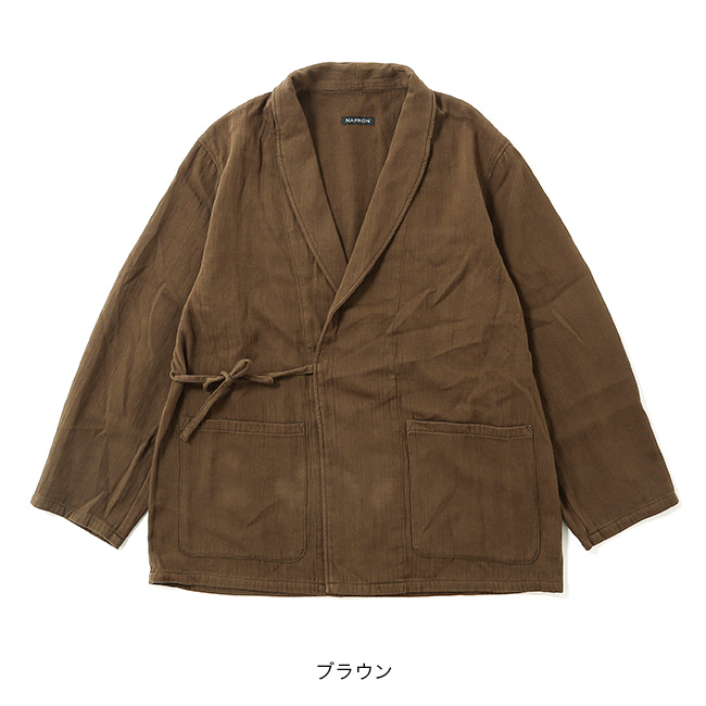 NAPRON ナプロン 作務衣シャツ NP-TP58 SAMUE SHIRTS メンズ