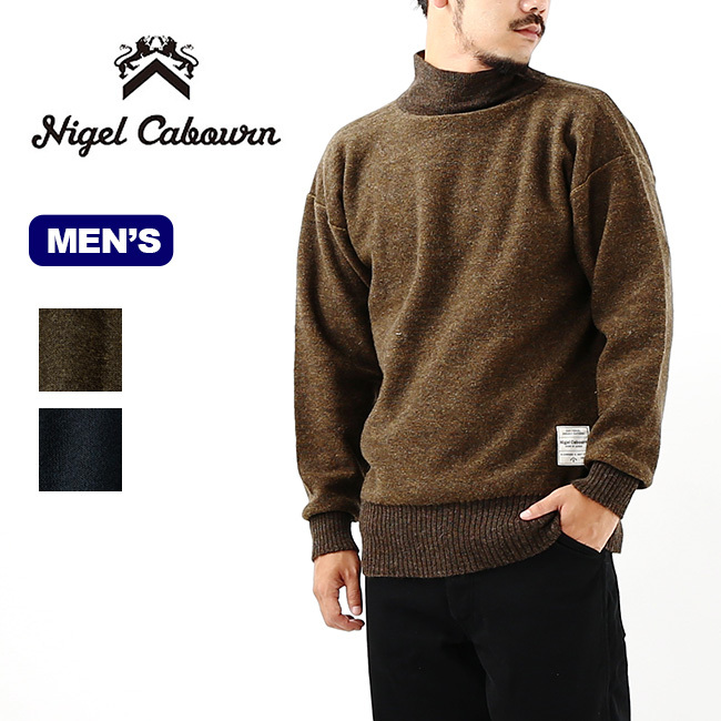 NIGEL CABOURN ナイジェルケーボン 4WAYハイネックニット : n39056