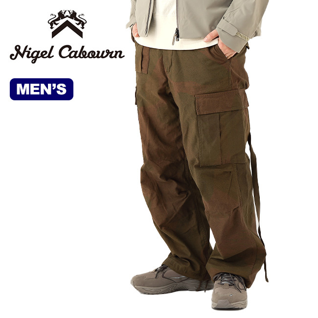 NIGEL CABOURN ナイジェルケーボン アーミーカーゴパンツブラッシュ