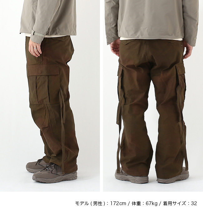 NIGEL CABOURN ナイジェルケーボン アーミーカーゴパンツブラッシュ